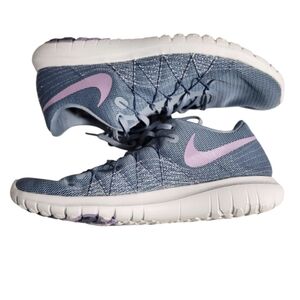 NIKE Flex Fury 2 Running Sneakers Light Blue & Purple Women SZ 10
